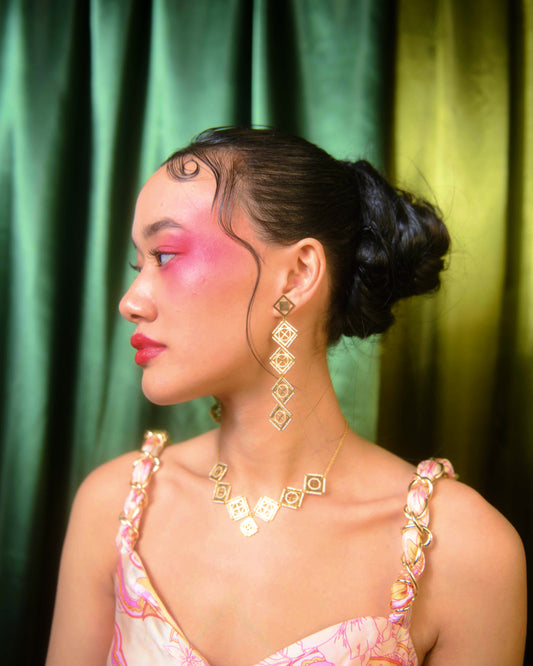 MANDALA SILHOUETTE EARRINGS